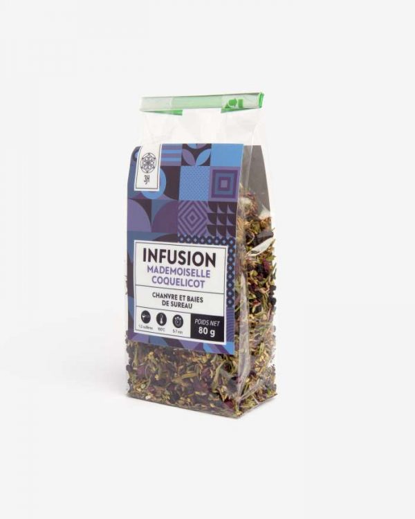 Infusion de chanvre et sureau 80gr